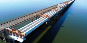 Duplicação da maior ponte de SP atinge 92% de execução