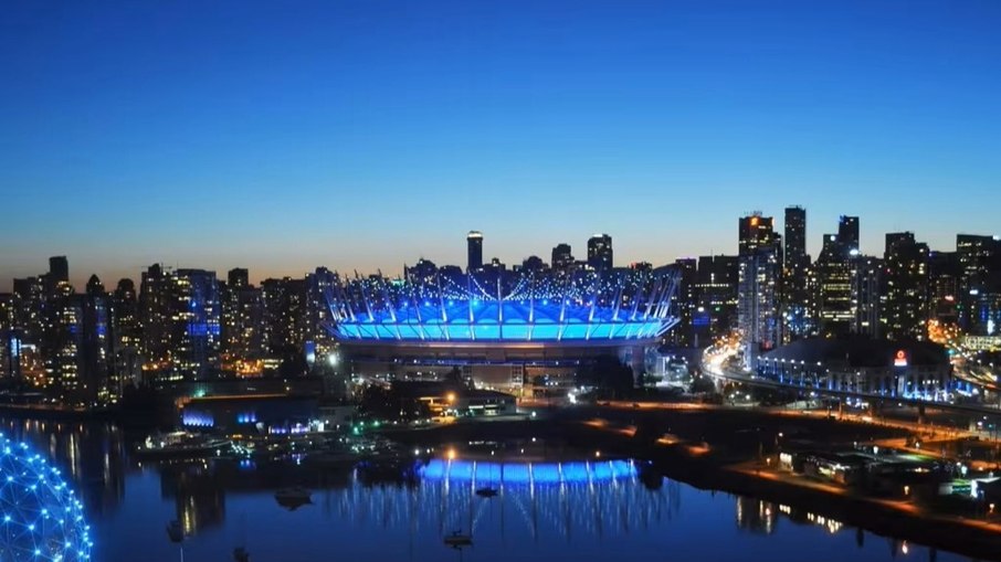 BC Place vai receber jogos da Copa em Vancouver, no Canadá BC Place vai receber jogos da Copa em Vancouver, no Canadá