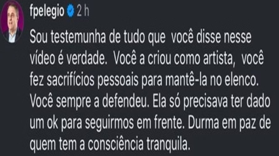 Comentário publicado Comentário publicado
