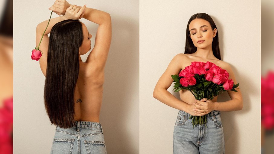 Larissa Manoela faz campanha de conscientização pelo Outubro Rosa 