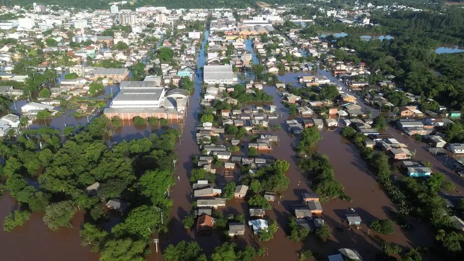 Cidades do Rio Grande do Sul sofrem com as tempestades