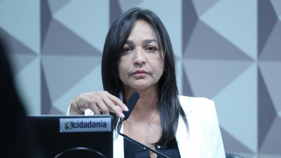 Senadora Eliziane Gama (PSD-MA), relatora da CPMI do 8 de Janeiro