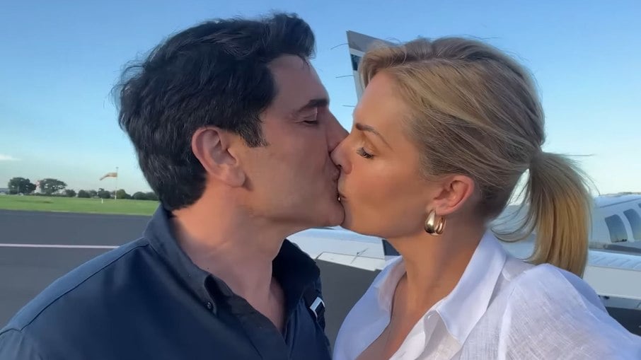 Edu Guedes e Ana Hickmann voltaram a trabalhar juntos, agora como casal