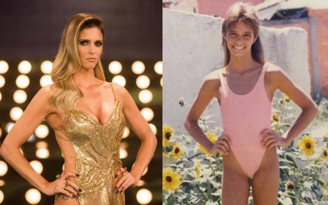 Antes e depois das celebridades: Fernanda Lima quando era criança