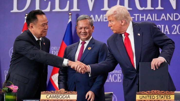Tailândia e Camboja assinam novo cessar-fogo mediado por Trump