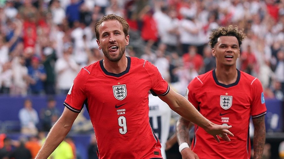 Harry Kane marca gol histórico na Copa do Mundo