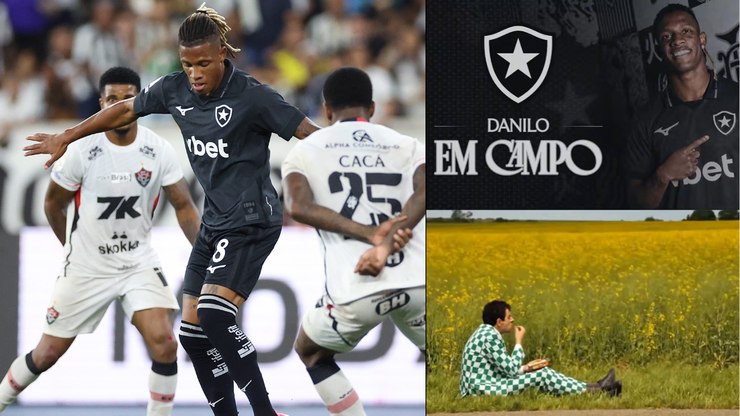 Indireta? Botafogo cita Mr. Bean e provoca Palmeiras por Danilo