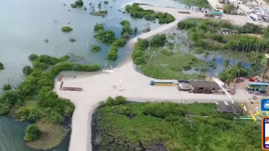 Lagoa avança em afundamento causado pela Braskem em Maceió