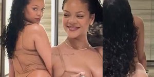 Rihanna leva fãs à loucura ao fazer charme em vídeo