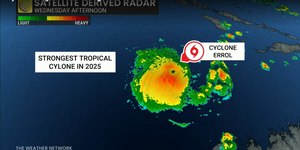 Ciclone Errol: o mais forte de 2025 surge na Austrália
