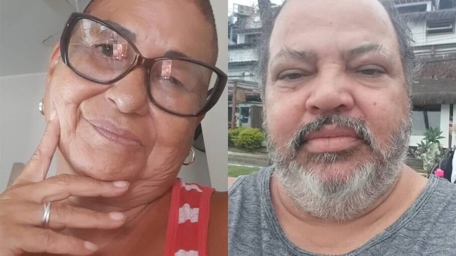 Dora Cudignola, 69 anos, professora lésbica aposentada e Ricardo Silva, 55 anos, homem gay aposentado