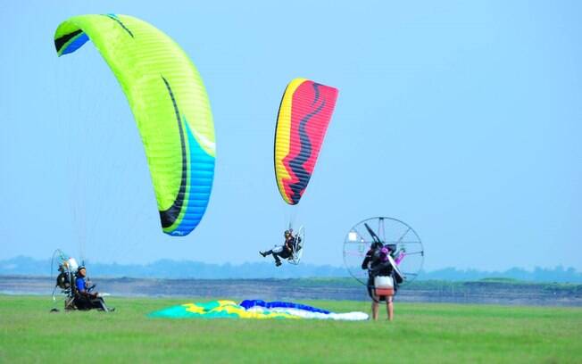 Brasil recebe pela 1ª vez um mundial de paramotor clássico FAI
