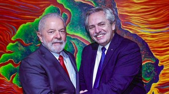 Alberto Fernández visita o Brasil após vitória de Lula