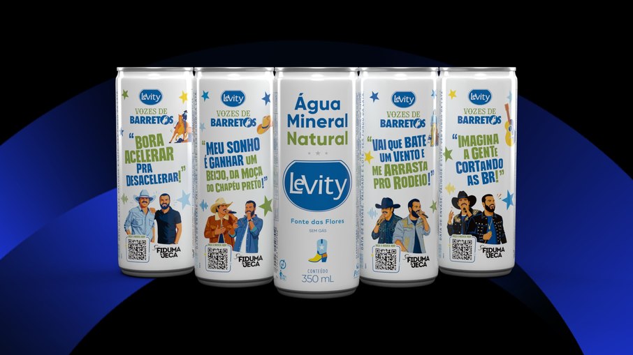 Levity transforma as vozes de Barretos em coleção de 400 mil latas comemorativas Levity transforma as vozes de Barretos em coleção de 400 mil latas comemorativas