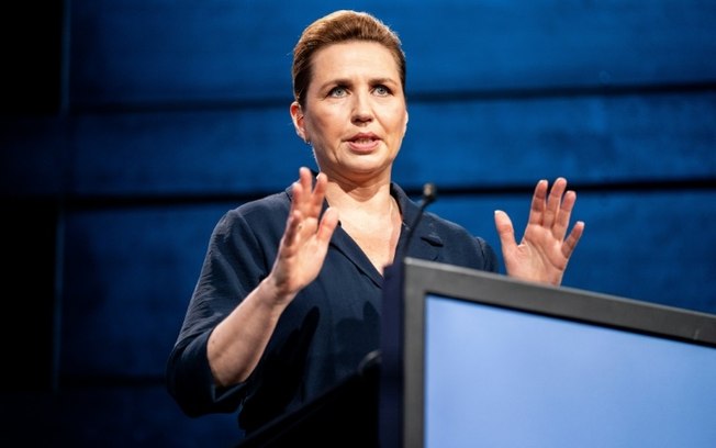 (Arquivo) A primeira-ministra da Dinamarca, Mette Frederiksen