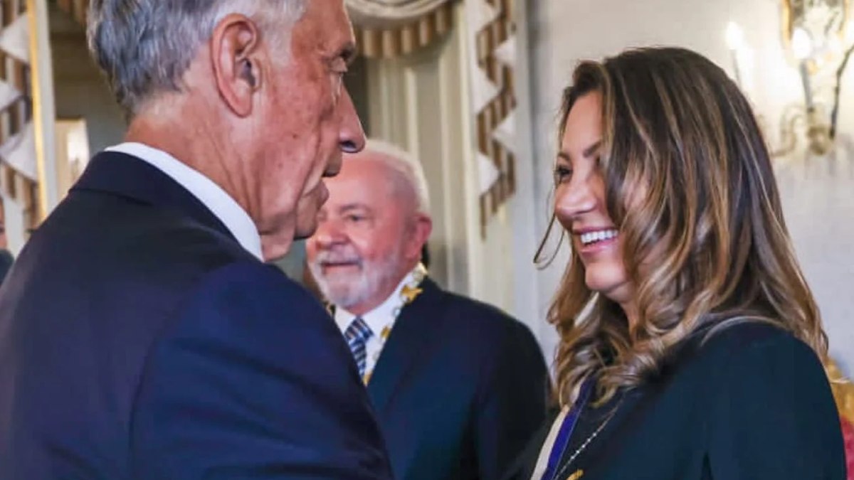 Janja ganhou medalha do presidente de Portugal