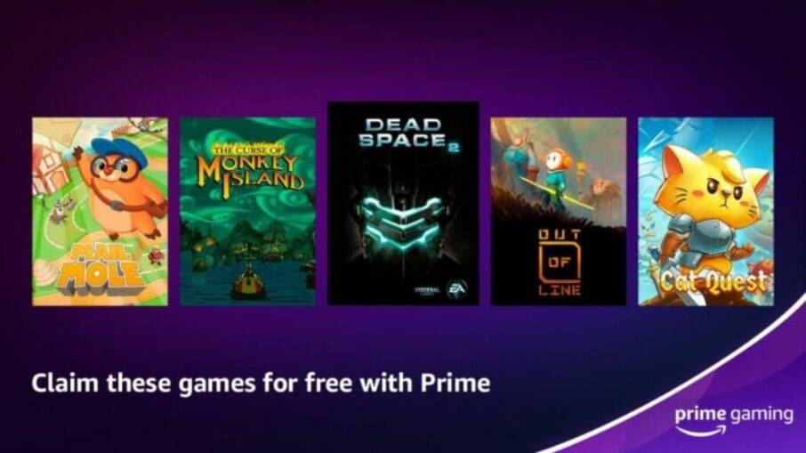 Jogos disponíveis no Prime Gaming em maio