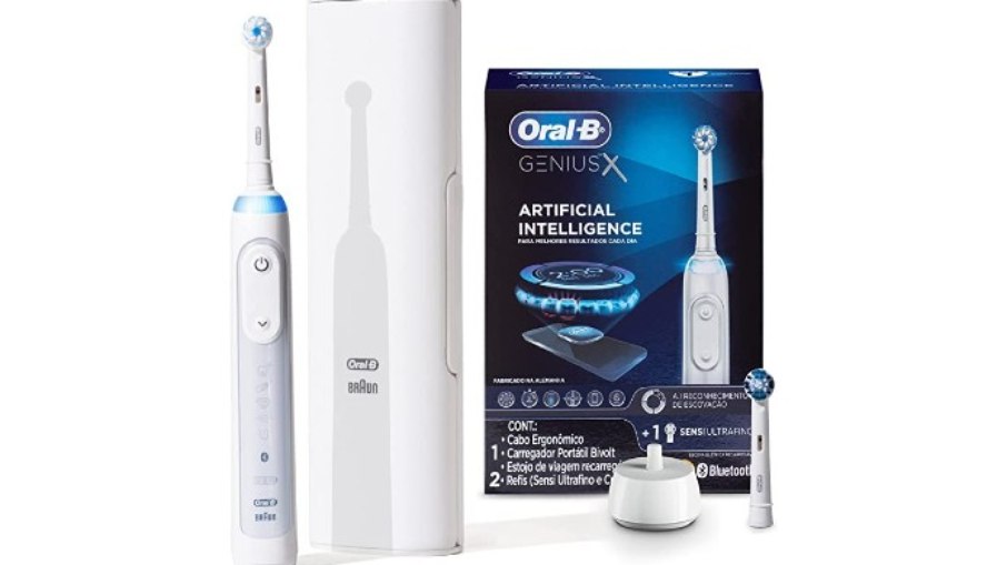 Escova de dentes elétrica Genius X da Oral-B