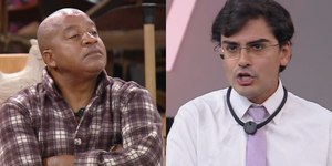 Toninho joga bomba escatológica sobre Dudu Camargo ao vivo