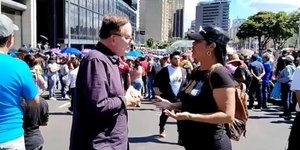 Cabrini apaga reportagem para evitar ser preso na Venezuela