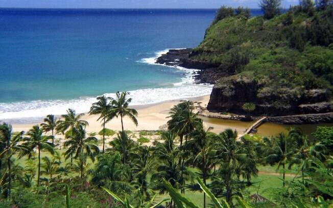 Em Kauai você pode se isolar em meio à  beleza e tranquilidade da ilha