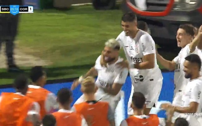 Corinthians bate o São Bernardo e avança na Copa do Brasil