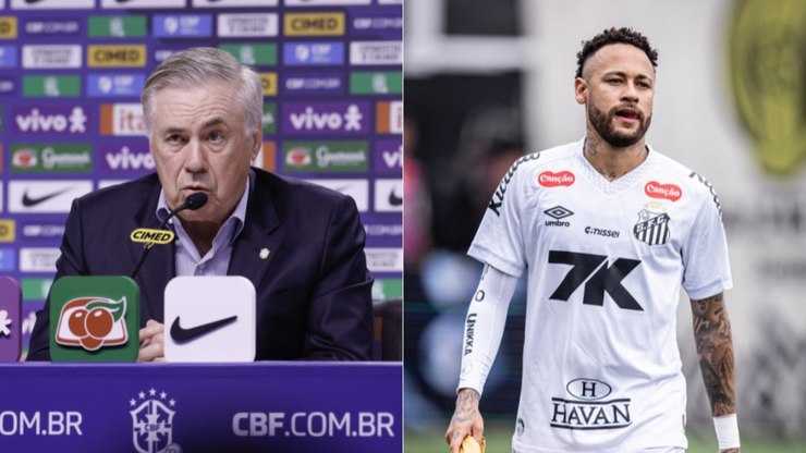 Conversa com Neymar? Ancelotti revela plano com o astro do Santos