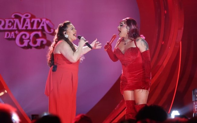 Glória Groove emociona ao cantar com sua mãe, Gina Garcia, na gravação de seu DVD no RJ