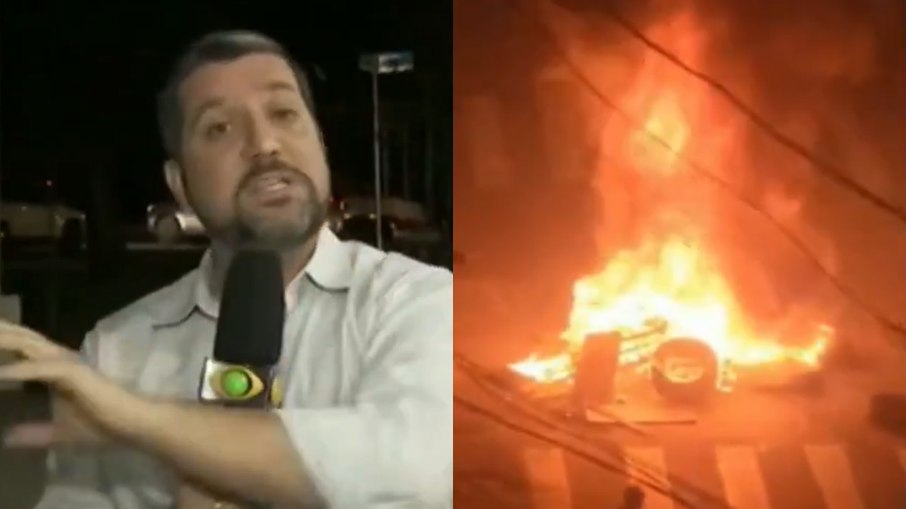 Equipe da Band é atacada em cobertura em comunidade