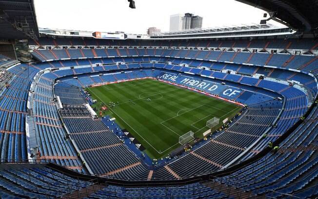 Estádio Santiago Bernabéu, do Real Madrid