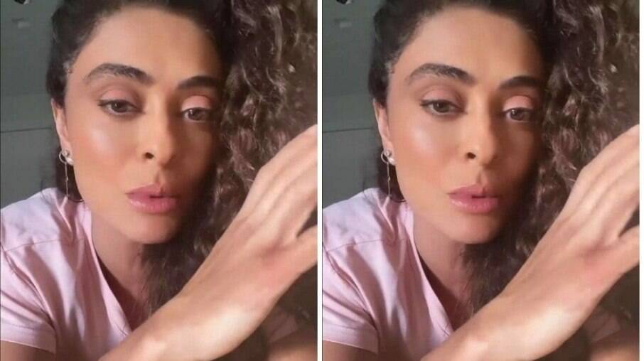 Juliana Paes compartilha vídeo nos stories