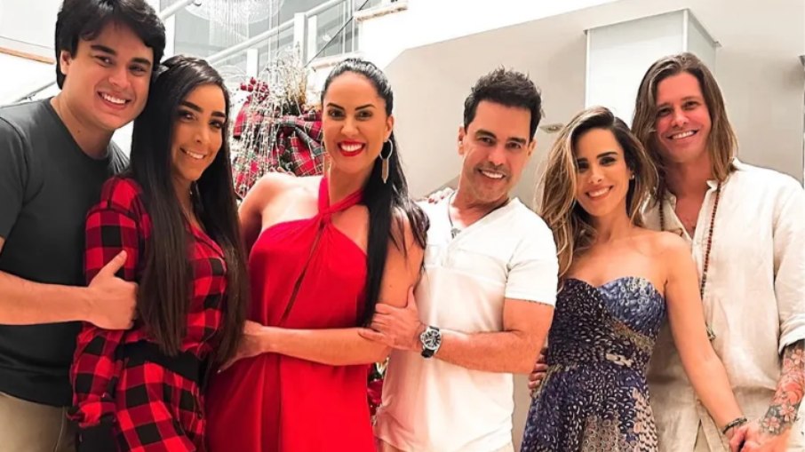 Wanessa Camargo e Dado Dolabella passam Natal juntos