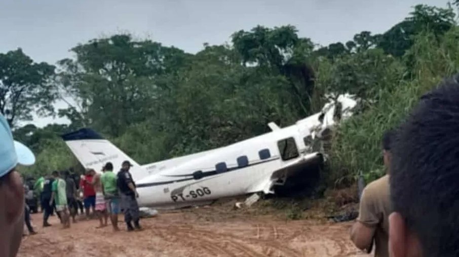 Avião caiu no Amazonas e deixou vítimas