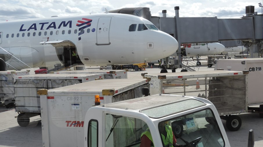 Os voos da Latam em Campinas serão iniciados em agosto Os voos da Latam em Campinas serão iniciados em agosto