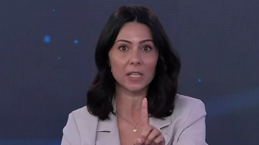 Paula Valdez no Band Eleições Paula Valdez no Band Eleições