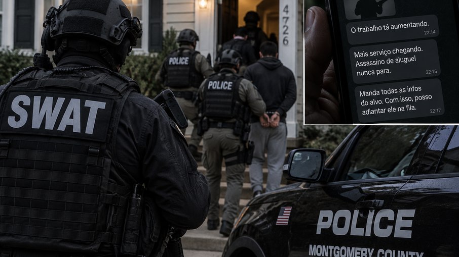 SWAT prendeu o susposto assassino de aluguel SWAT prendeu o susposto assassino de aluguel