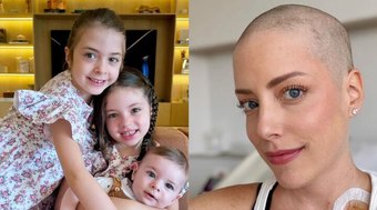 Fabiana Justus posta foto dos filhos e se emociona: 