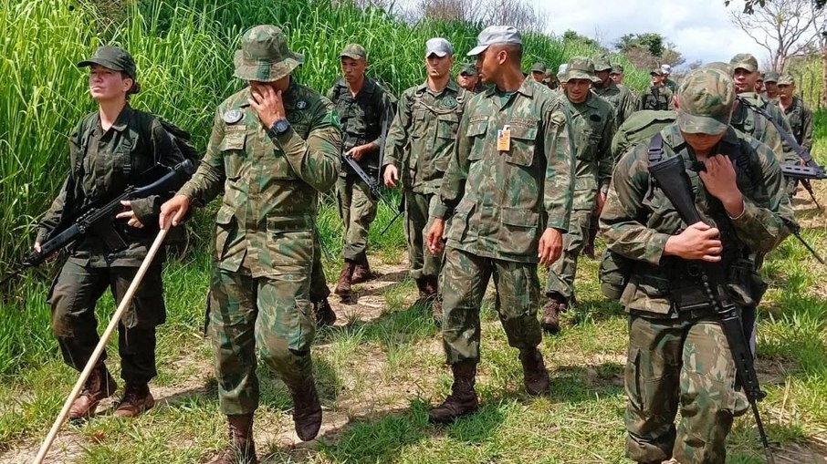 Curso tem diversas provas de vivência na mata Curso tem diversas provas de vivência na mata