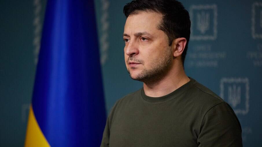 Presidente da Ucrânia Volodymyr Zelensky