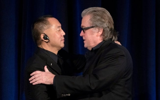 O bilionário chinês Guo Wengui havia formado uma aliança com Steve Bannon, assessor do ex-presidente Donald Trump