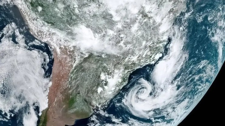 Ciclone-bomba a caminho do Brasil irá trazer queda de temperatura