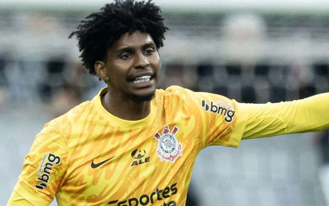 Hugo Souza, goleiro do Corinthians Hugo Souza, goleiro do Corinthians
