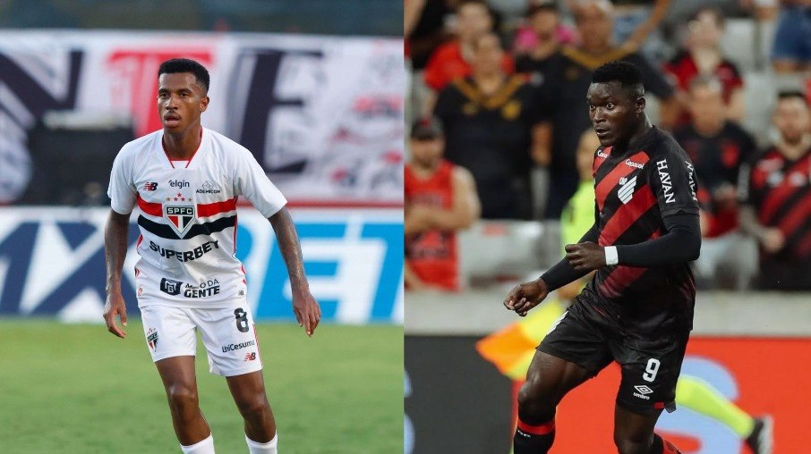 Marcos Antônio e Viveros são destaques de São Paulo e Athletico-PR Marcos Antônio e Viveros são destaques de São Paulo e Athletico-PR