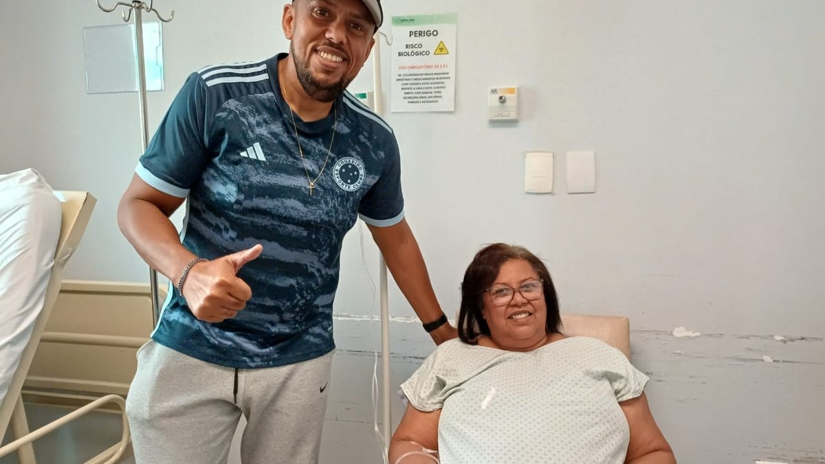 “A comida do hospital é ótima, assim como a atenção de todos os profissionais da Santa Casa', David Jefferson de Almeida “A comida do hospital é ótima, assim como a atenção de todos os profissionais da Santa Casa', David Jefferson de Almeida