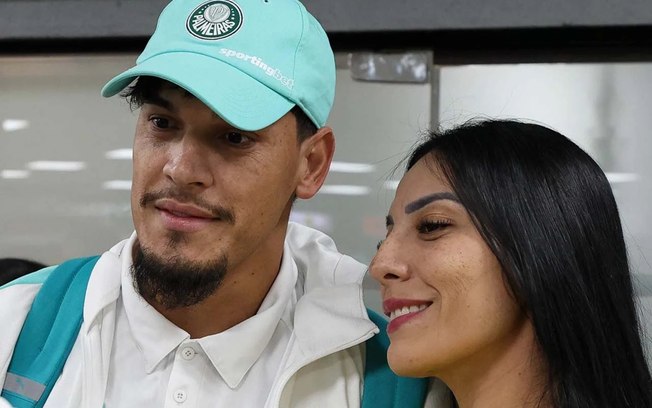Imagens da chegada do Palmeiras a Assunção, no Paraguai