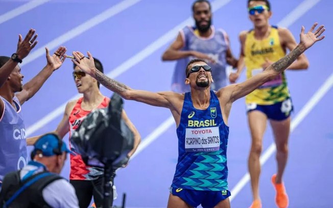 Júlio César Agripino é ouro e bate recorde mundial na corrida dos 5 km