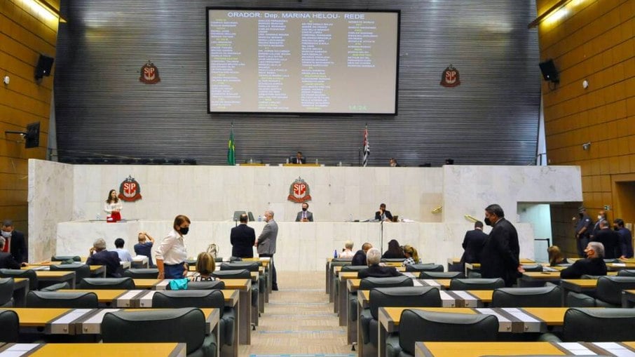 Sessão Extraordinária na Assembleia Legislativa de São Paulo