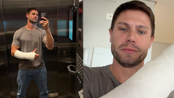 Jonas Sulzbach relata dificuldades após acidente: "Difícil"