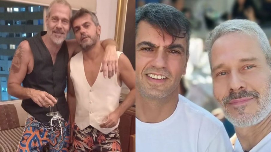 Nico Puig e Jefferson Lattari estão juntos há quase 30 anos