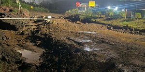 Barramento de água se rompe em mina da Vale e alaga área da CSN